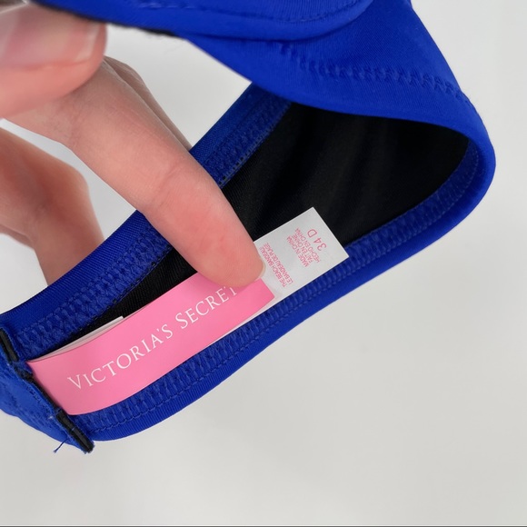 Victoria's Secret Deep Blue Push Up Bikini Top - Picture 3 of 7